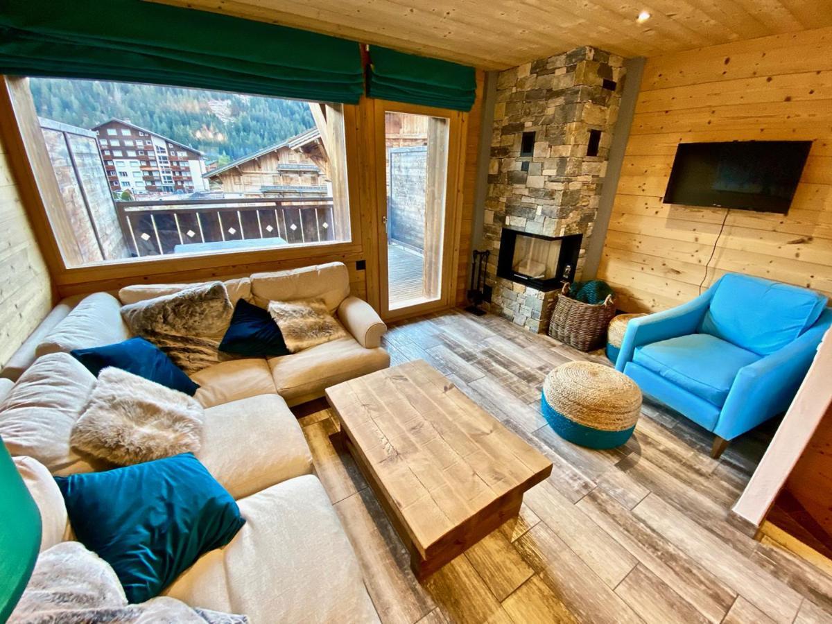 Le Nid Du Corbeau Villa Morgins Exterior photo
